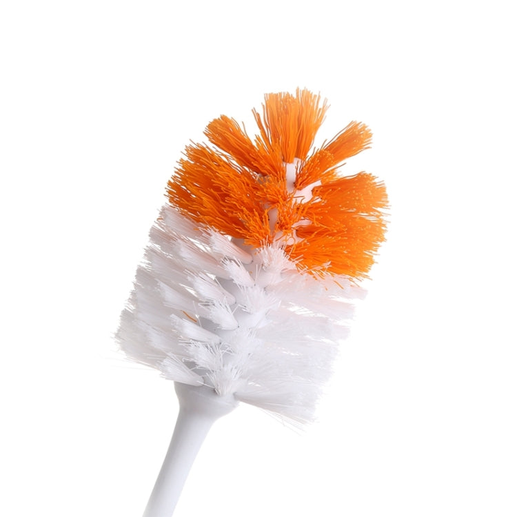 2 in 1 Bottle Brush + Pacifier Brush Cleaning Brush Baby or Children Bottle Nipple Tube, Random Color Delivery