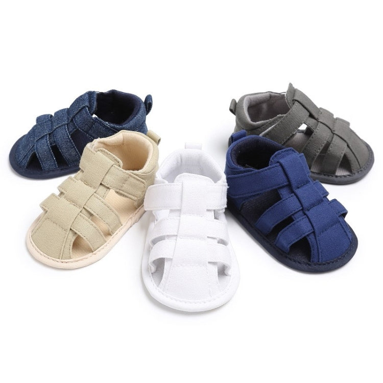 Baby Soft Bottom Canvas Toddler Shoes Breathable Sandals, Size:11cm