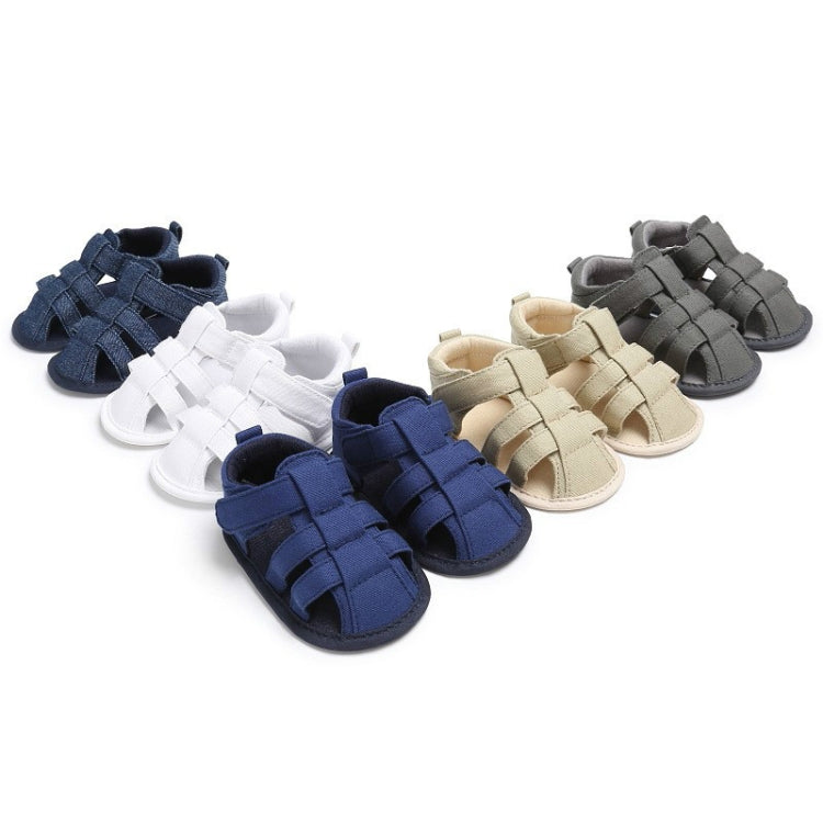 Baby Soft Bottom Canvas Toddler Shoes Breathable Sandals, Size:11cm
