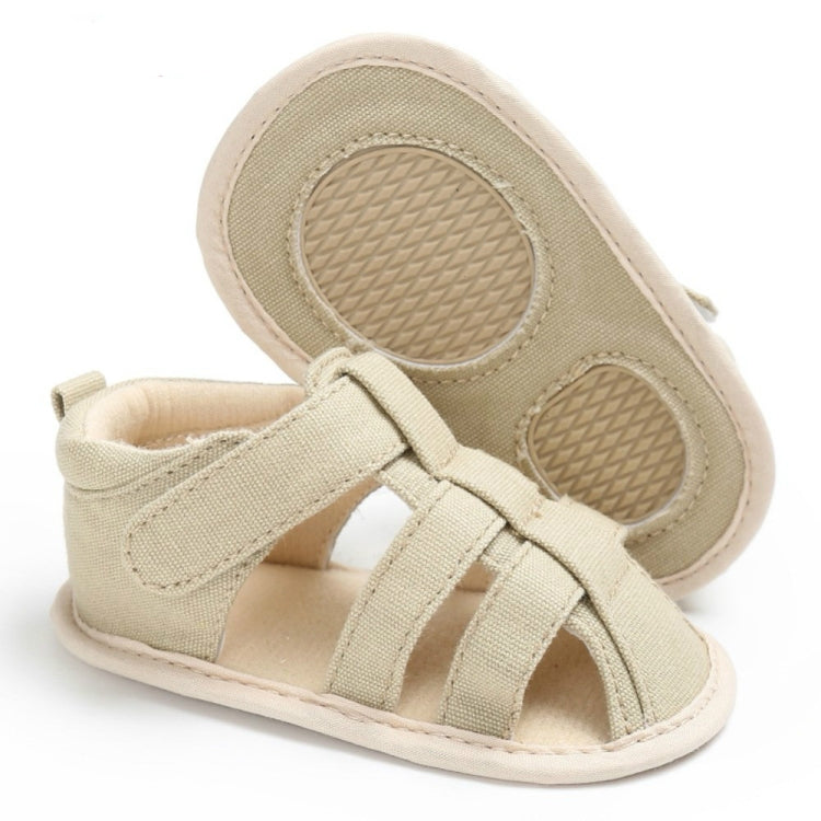 Baby Soft Bottom Canvas Toddler Shoes Breathable Sandals, Size:12cm