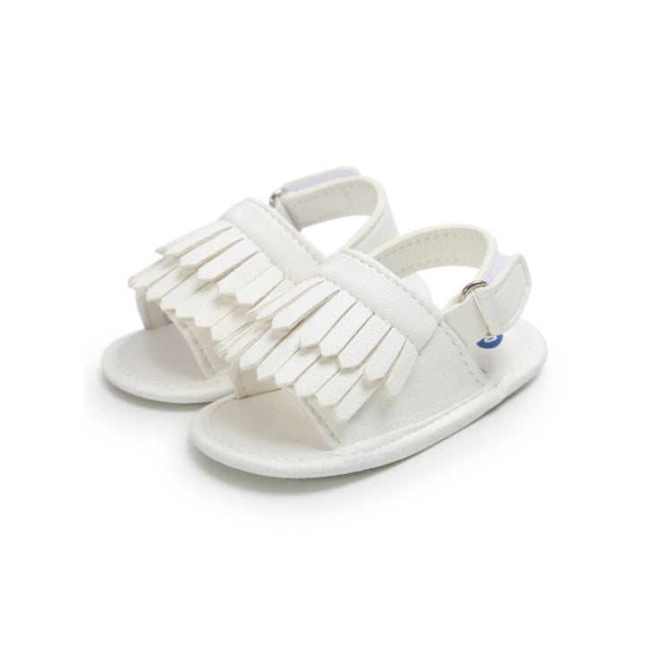 Casual Fashion PU Fringed Baby Sandals, Size:12cm/83g