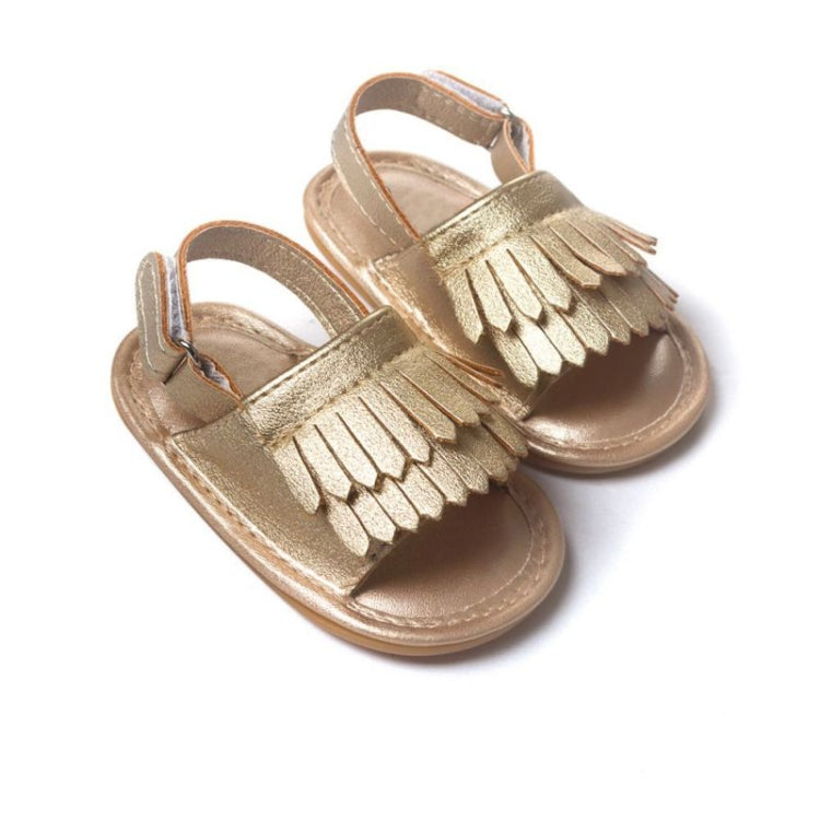 Casual Fashion PU Fringed Baby Sandals, Size:12cm/83g