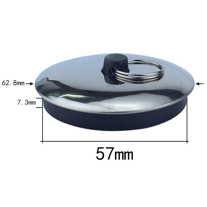 3 PCS Sink Rubber Plug Wash Basin Bathtub Plug Mop Pool Laundry Pool Blocking Plug, Specification:L