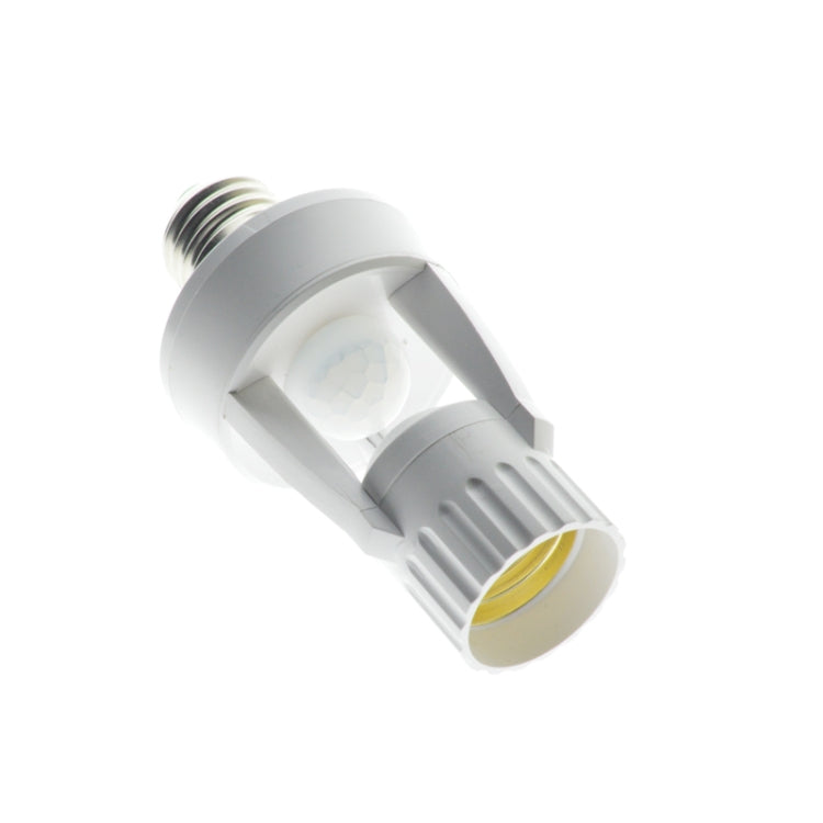 360 Degrees PIR Induction Motion Sensor IR Infrared Human E27 Plug Socket Switch Base LED Bulb Lamp Holder, AC 110-220V