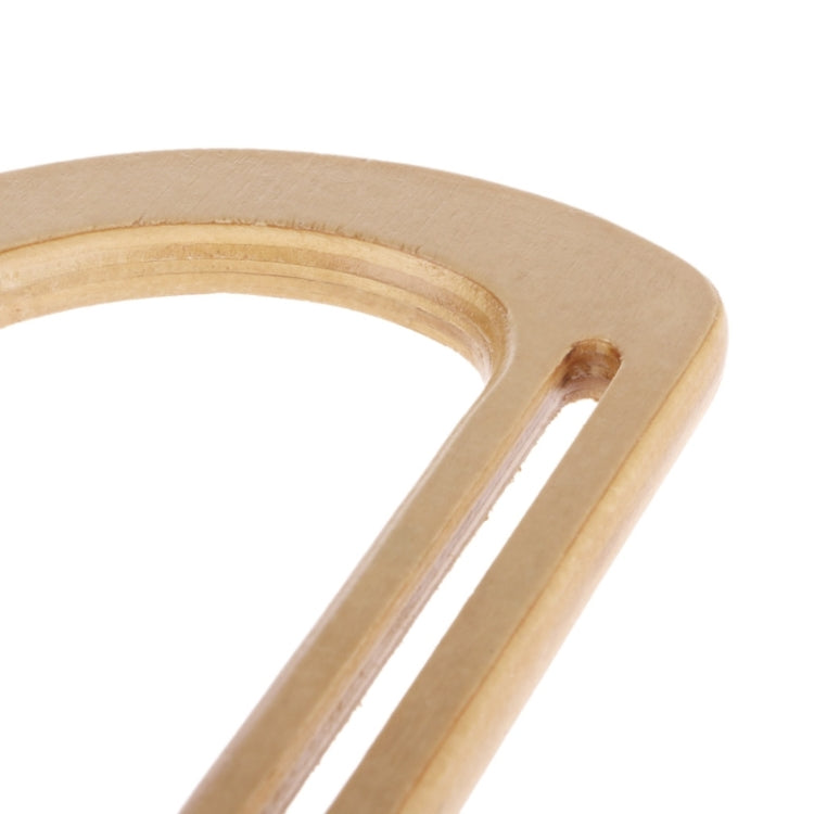5 PCS D-shaped Solid Wood Bag Handle