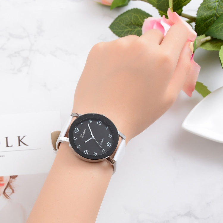Lvpai P383 Black Dial Number Quartz Watch