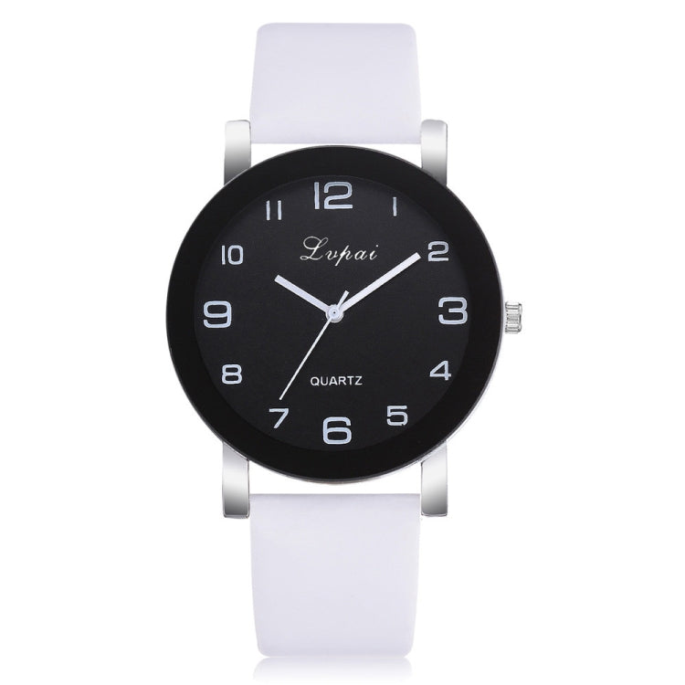 Lvpai P383 Black Dial Number Quartz Watch