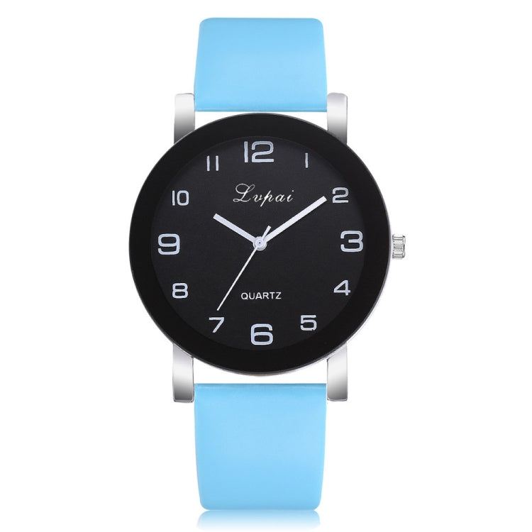 Lvpai P383 Black Dial Number Quartz Watch