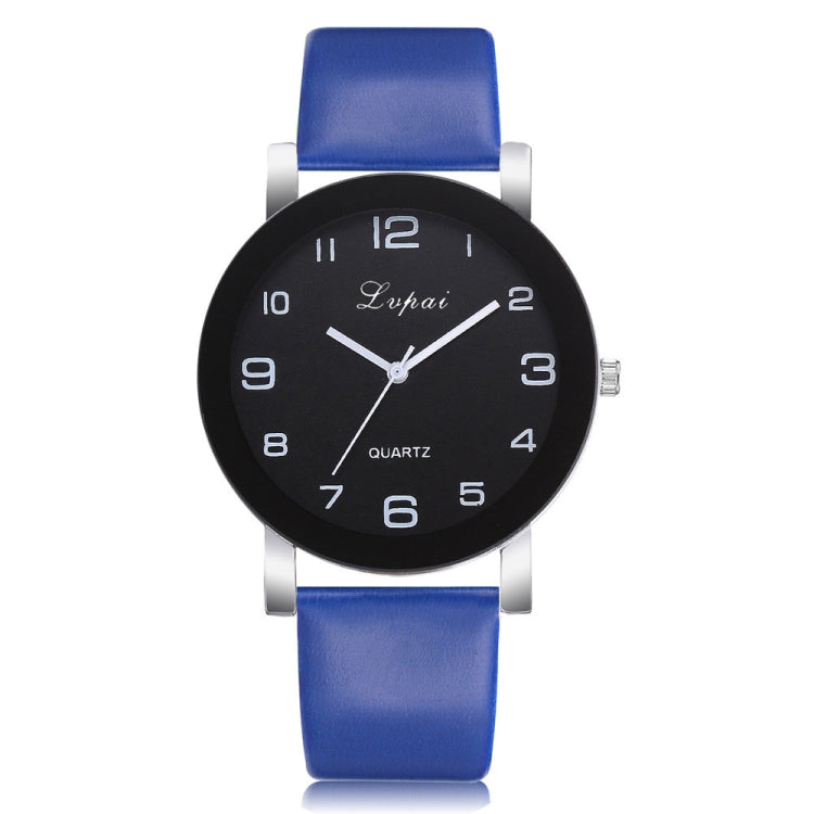 Lvpai P383 Black Dial Number Quartz Watch