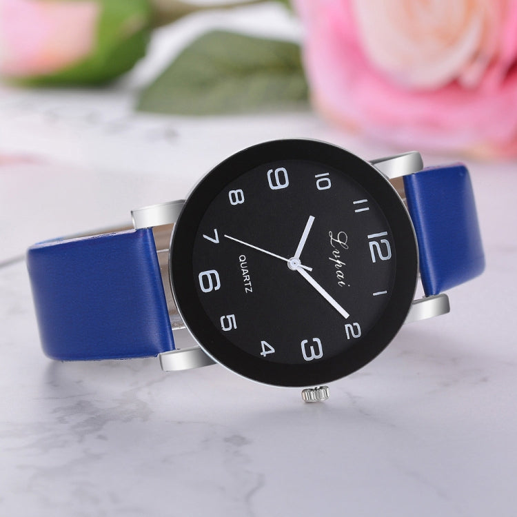 Lvpai P383 Black Dial Number Quartz Watch