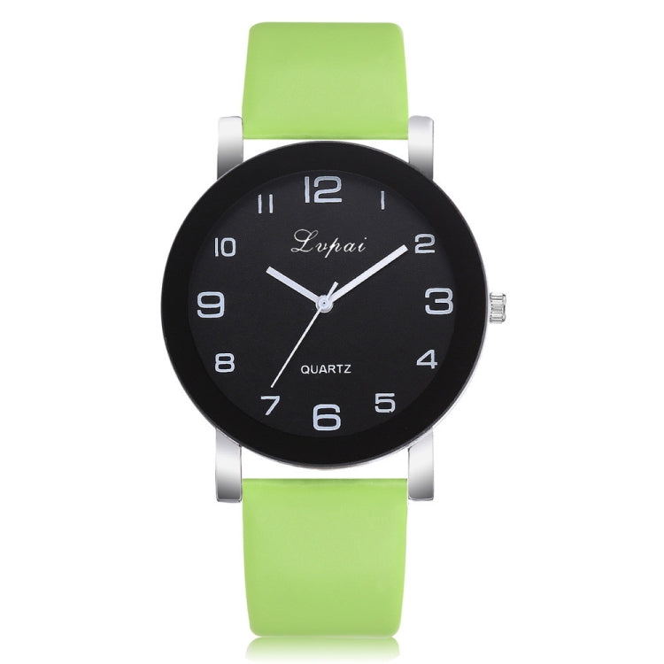Lvpai P383 Black Dial Number Quartz Watch