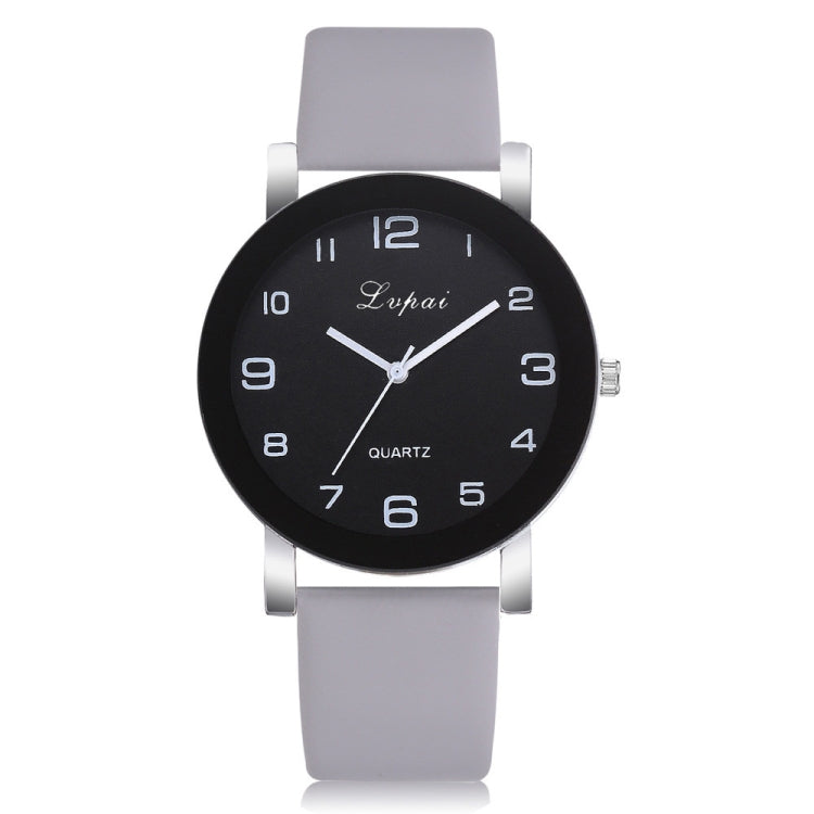 Lvpai P383 Black Dial Number Quartz Watch