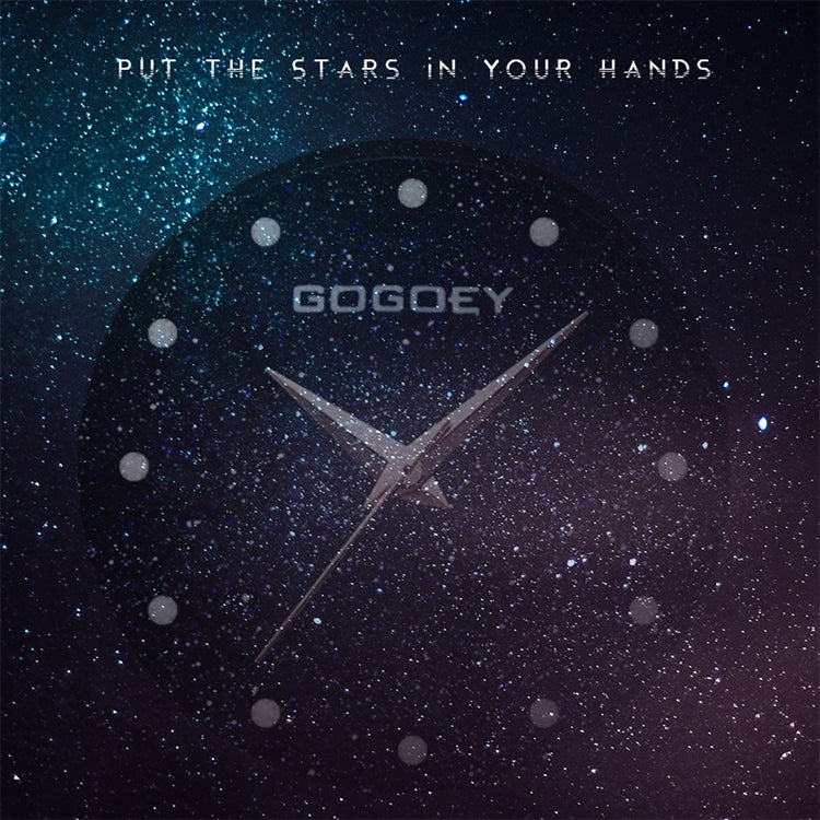 GOGOEY Rectangle Dial Drill Simple Scrub Soft Belt Watch