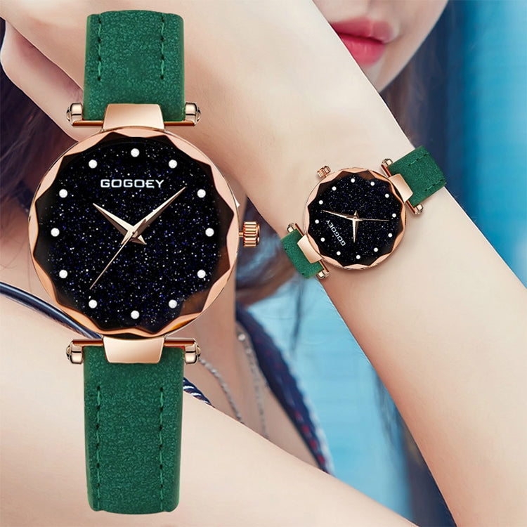GOGOEY Rectangle Dial Drill Simple Scrub Soft Belt Watch