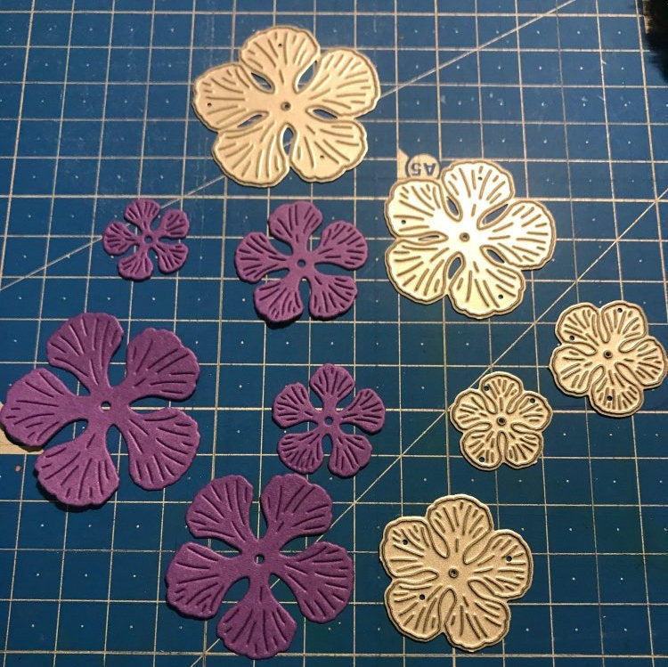 3D Flower Series Knife Mold DIY Cutting Book Album Greeting Card Making Mold