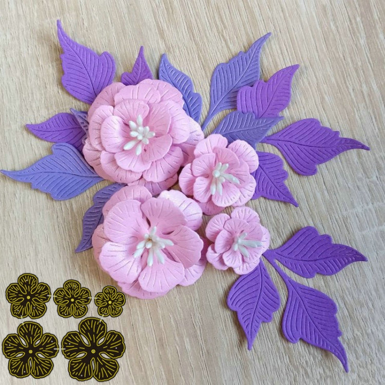 3D Flower Series Knife Mold DIY Cutting Book Album Greeting Card Making Mold