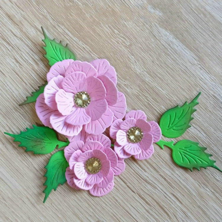 3D Flower Series Knife Mold DIY Cutting Book Album Greeting Card Making Mold