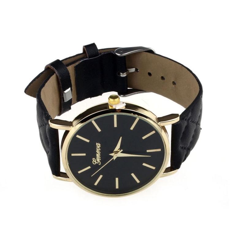 2 PCS Casual Simple Sofa Leather Quartz Couple Watch