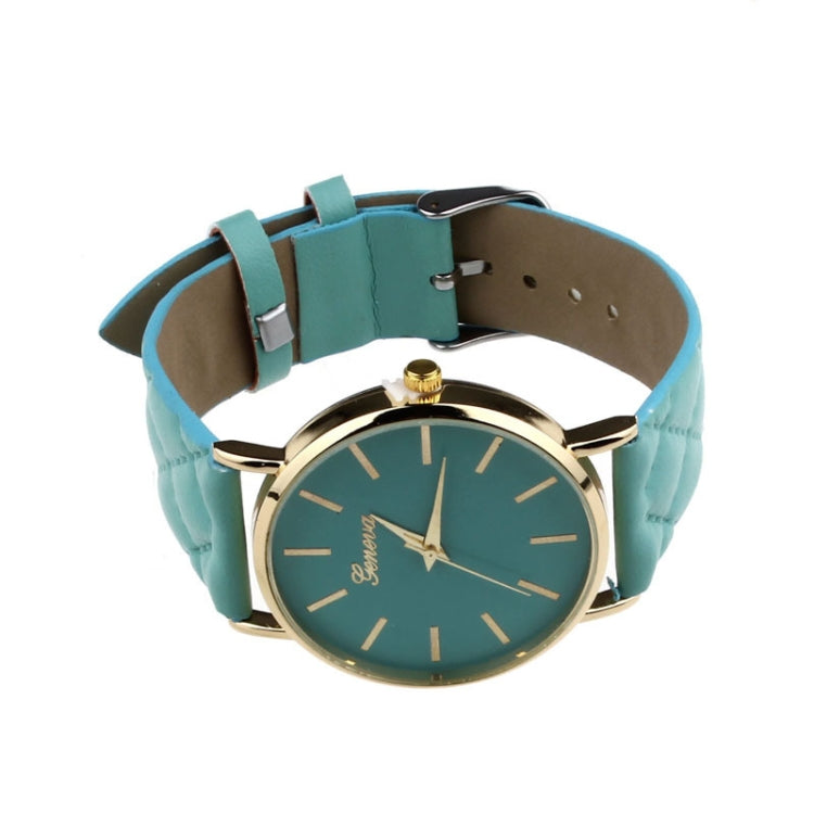 2 PCS Casual Simple Sofa Leather Quartz Couple Watch