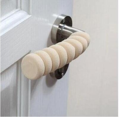 10 PCS Baby Child Safety Doorknob Pad Cases Spiral Anti-collision Security Door Handle Protective Sleeve