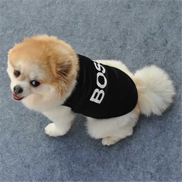 2 PCS Sports Dog Clothes T Shirt Costume Puppy Pet Dog Clothing Summer Cat Dog Vest, Size:S