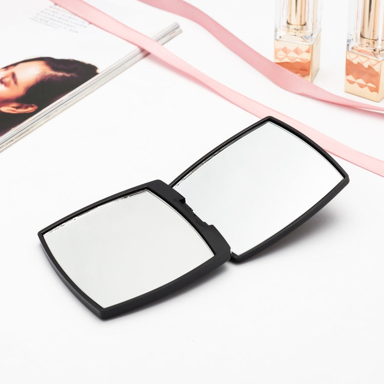 2 PCS Mini Square Double-sided Portable Vanity Mirror
