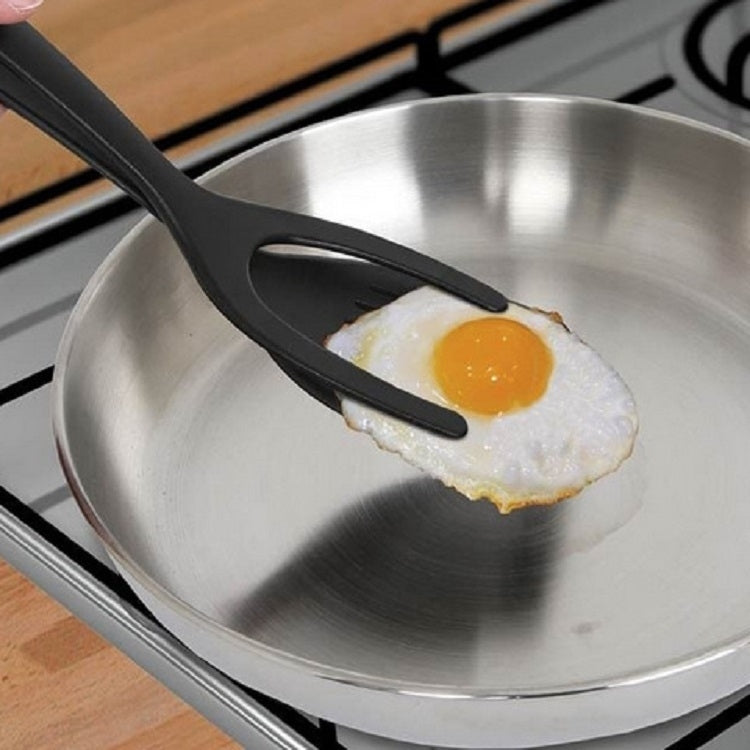 2 PCS 2 in 1 Silicone Omelette Toast Spatula Spoon