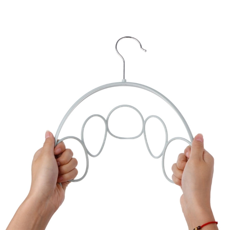 Five-Ring Rope Holder Ties Hanger Belt Rack Scarves Hanger Organizer