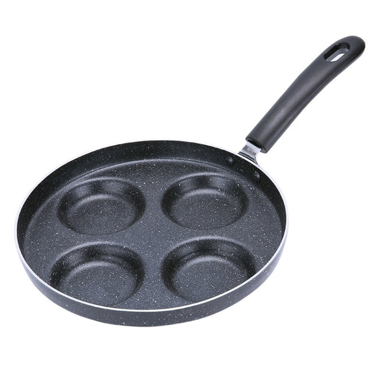 Multifunction Nonstick Frying Pan Aluminium Alloy 4 Units Cookware Fry Egg Pan Pancake Steak Pan for Gas Cooker