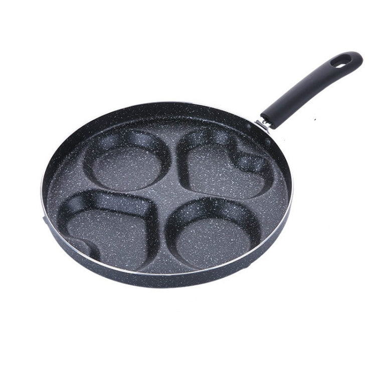 Multifunction Nonstick Frying Pan Aluminium Alloy 4 Units Cookware Fry Egg Pan Pancake Steak Pan for Gas Cooker
