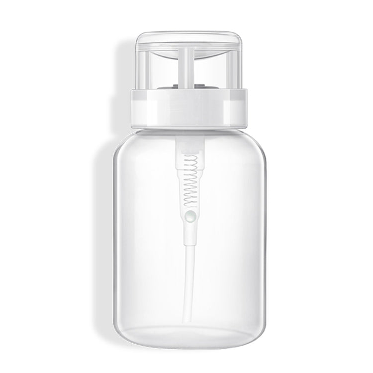 3PCS/Set 200ml Push Down Empty Pump Dispenser Clear Bottle Makeup Container PP Press Bottle