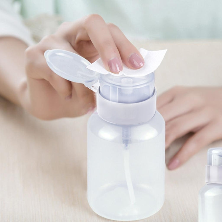 3PCS/Set 200ml Push Down Empty Pump Dispenser Clear Bottle Makeup Container PP Press Bottle