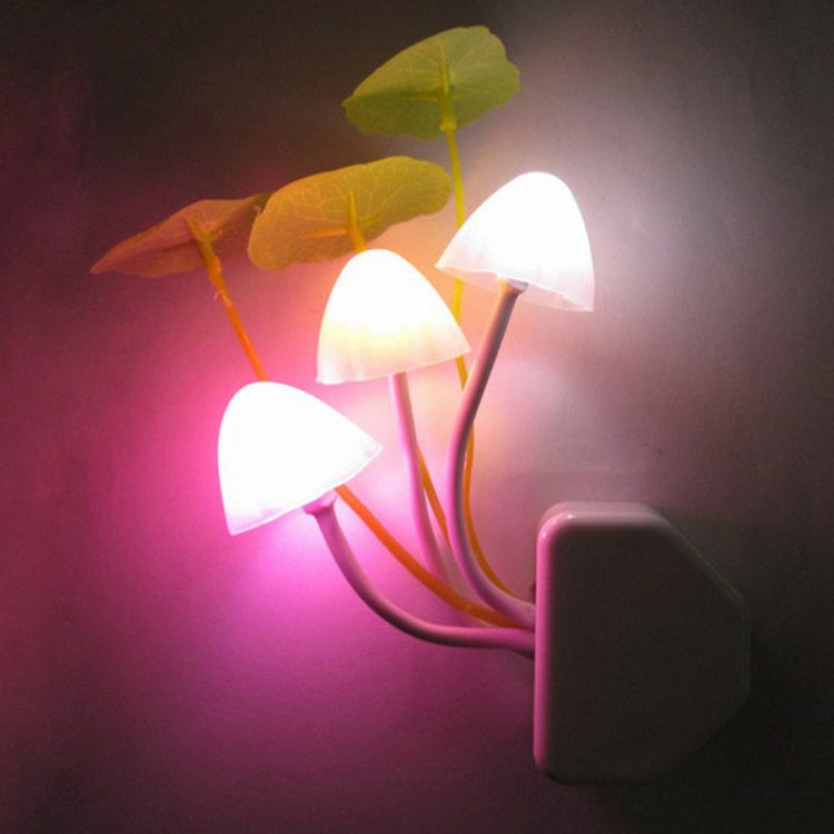 Light Control Dreamy Mushroom LED Night Light, AC 110-220V, EU Plug