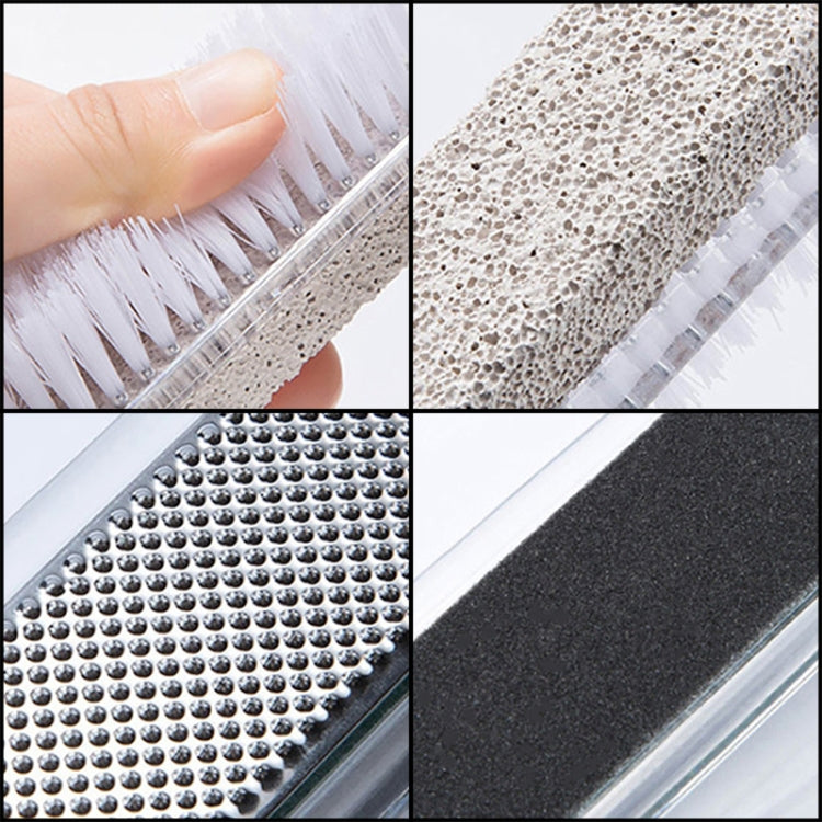 Foot Pumice Stone Rubbing Feet Dead Skin Remover Brush Spa Scrubber