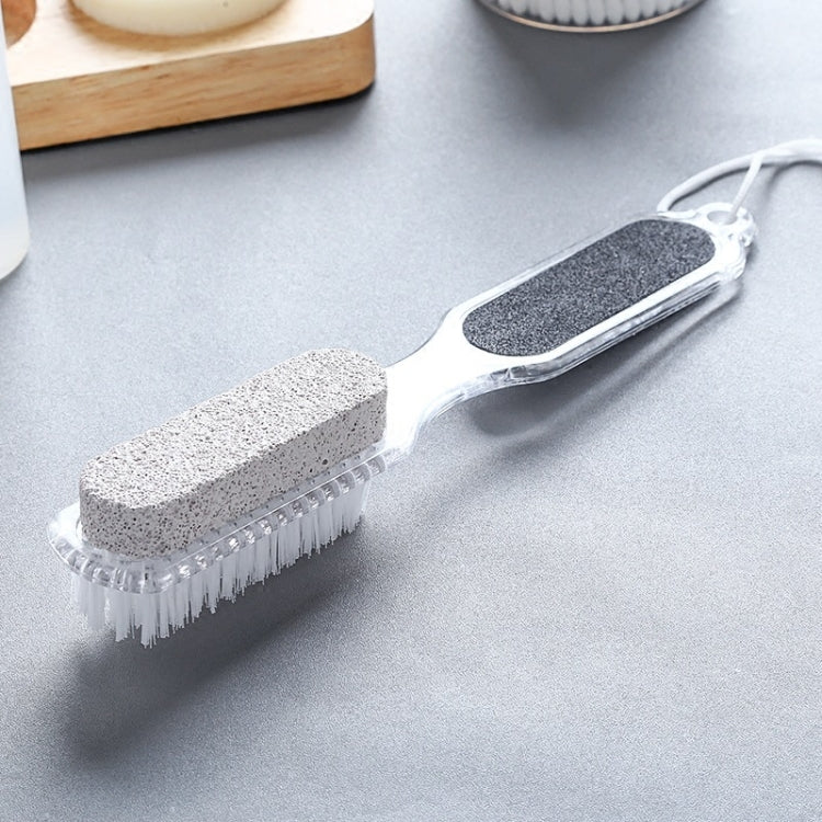 Foot Pumice Stone Rubbing Feet Dead Skin Remover Brush Spa Scrubber