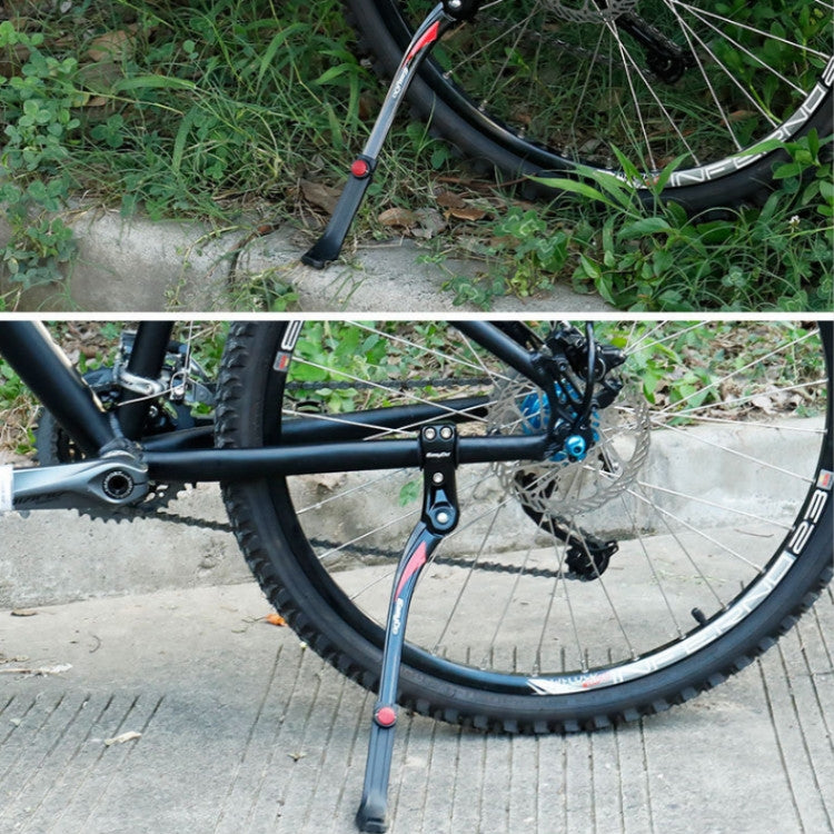 DEEMOUNT Bicycle Aluminum Alloy Foot Support Parking Rack