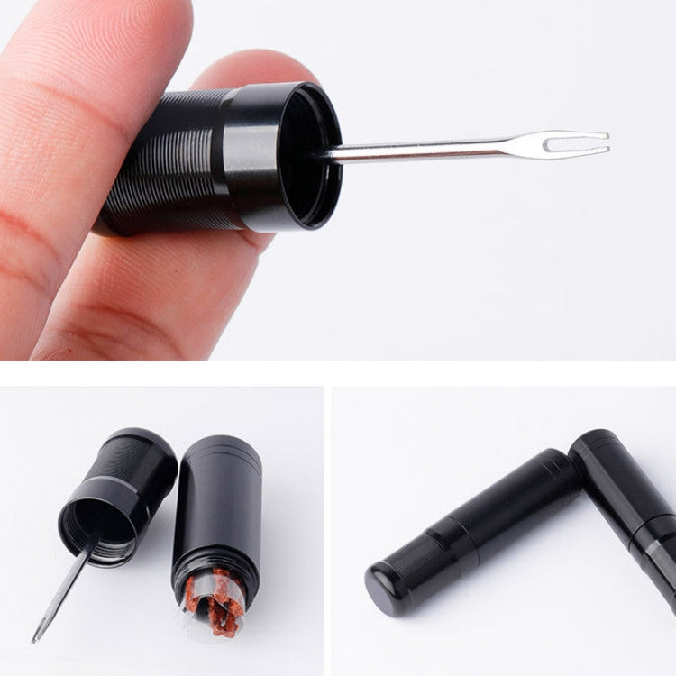 DEEMOUNT Bicycle Repair Tool Fork Drill Bit Tyre Repair Tape