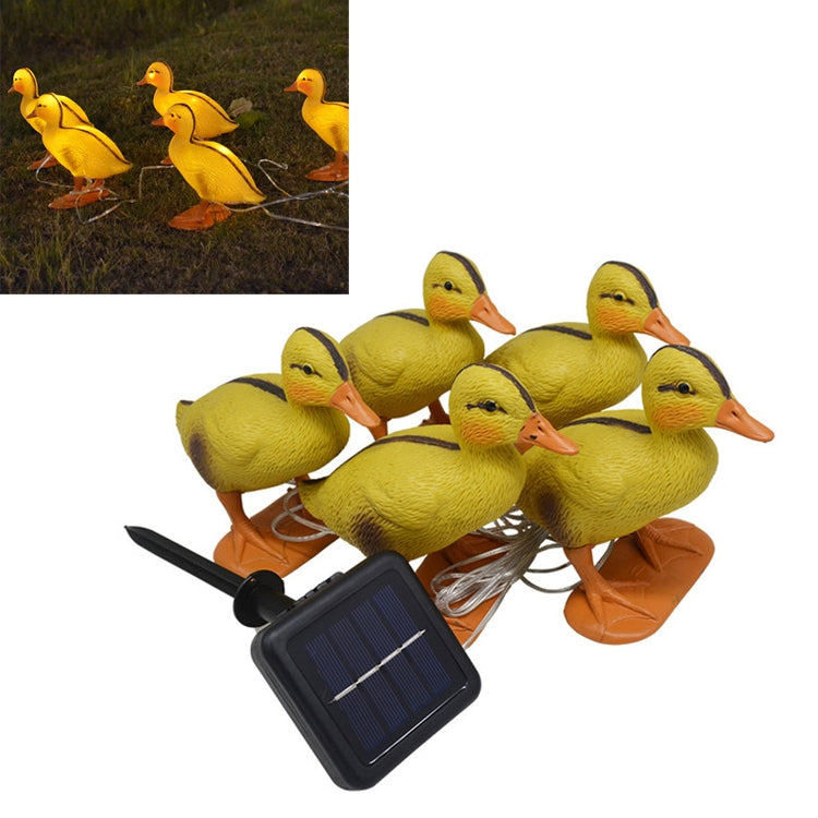 Solar Power Duck Outdoor Courtyard Decoration Lamp