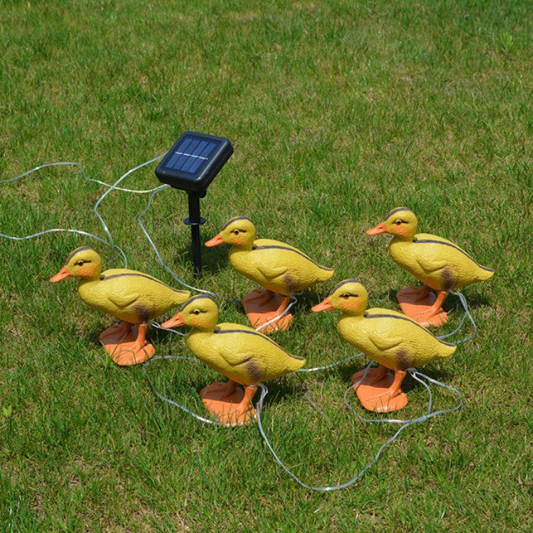 Solar Power Duck Outdoor Courtyard Decoration Lamp