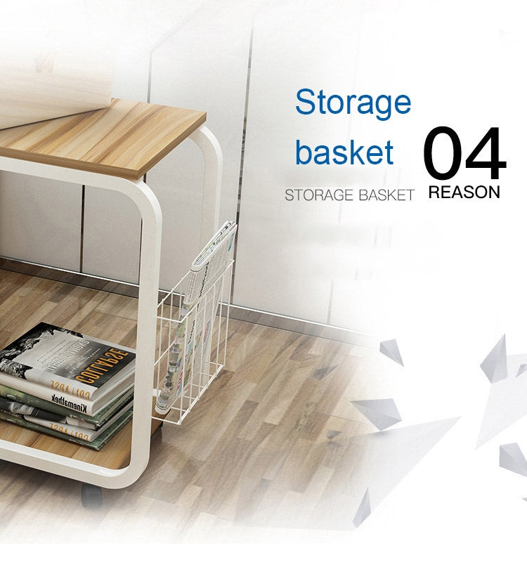 Modern Minimalist Bedroom Table Living Room Mini Mobile Cabinet