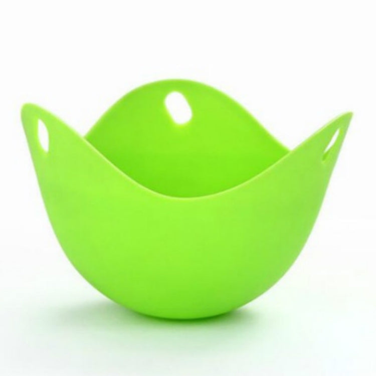 Silicone Egg Cooker Egg Bracket Kitchen Tools Pancake Cookware Bakeware Steam Eggs Plate Tray Green