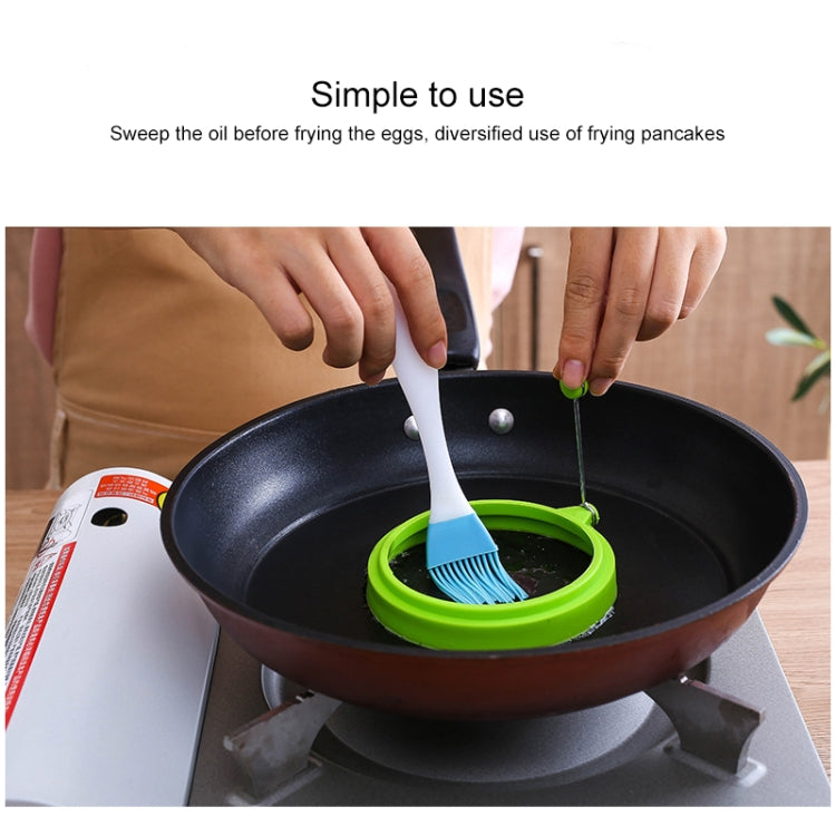DIY Breakfast Round Silicone Egg Ring Fried Egg Mould Pancake Ring Non-stick Kitchen Cooking Mould