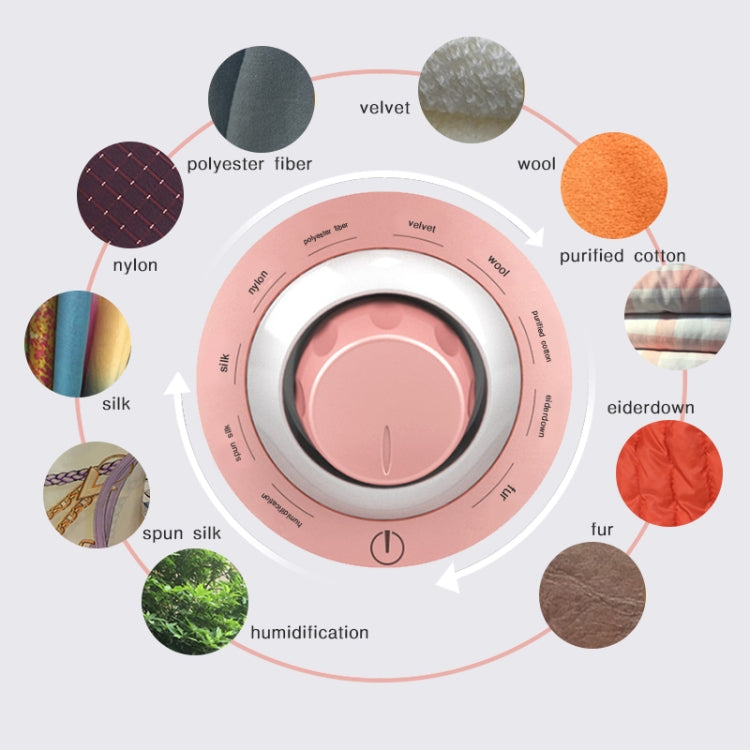 2000W Garment Steamer Household Handheld Ironing Machine 10 Gear Adjustable Vertical Flat Steam Iron Clothes Steamer(Pink)