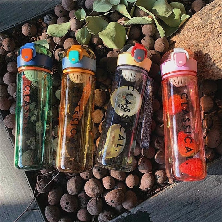 Space Cup Creative Large Capacity Plastic Cup Men and Women Outdoor Portable Sports Cup, Capacity:500ML