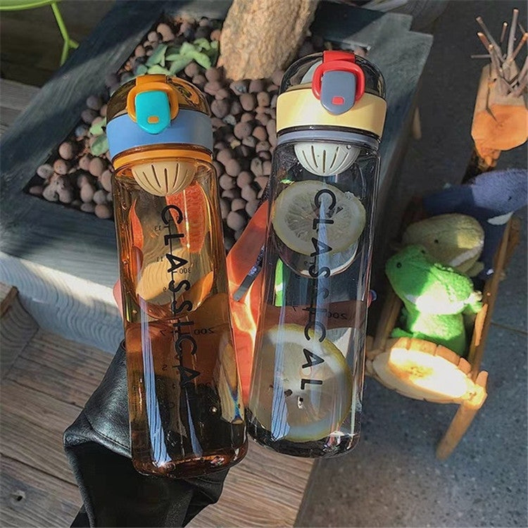 Space Cup Creative Large Capacity Plastic Cup Men and Women Outdoor Portable Sports Cup, Capacity:500ML