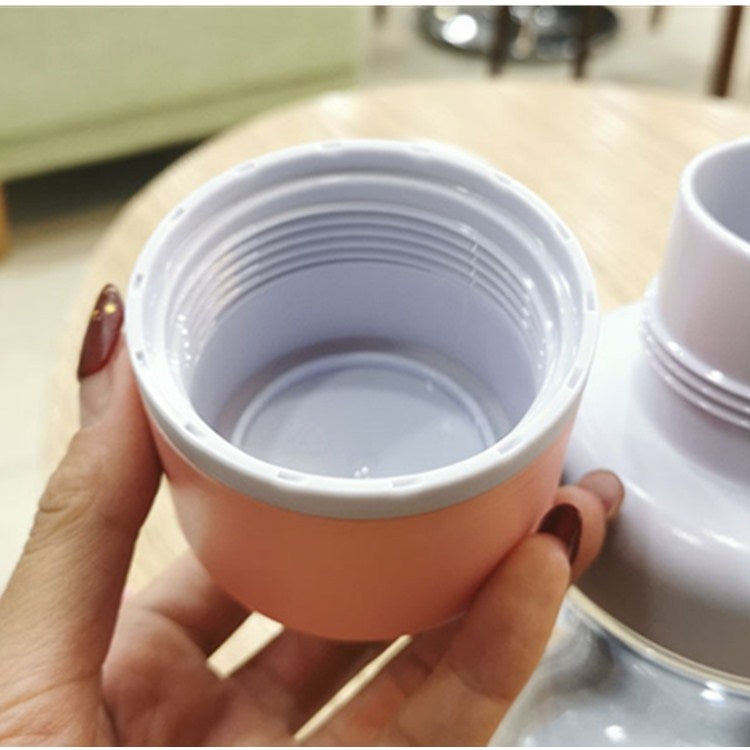 Bailiyou Hit Color Lanyard Outdoor Travel Plastic Cup Sports Bottle Cup, Capacity:700ML