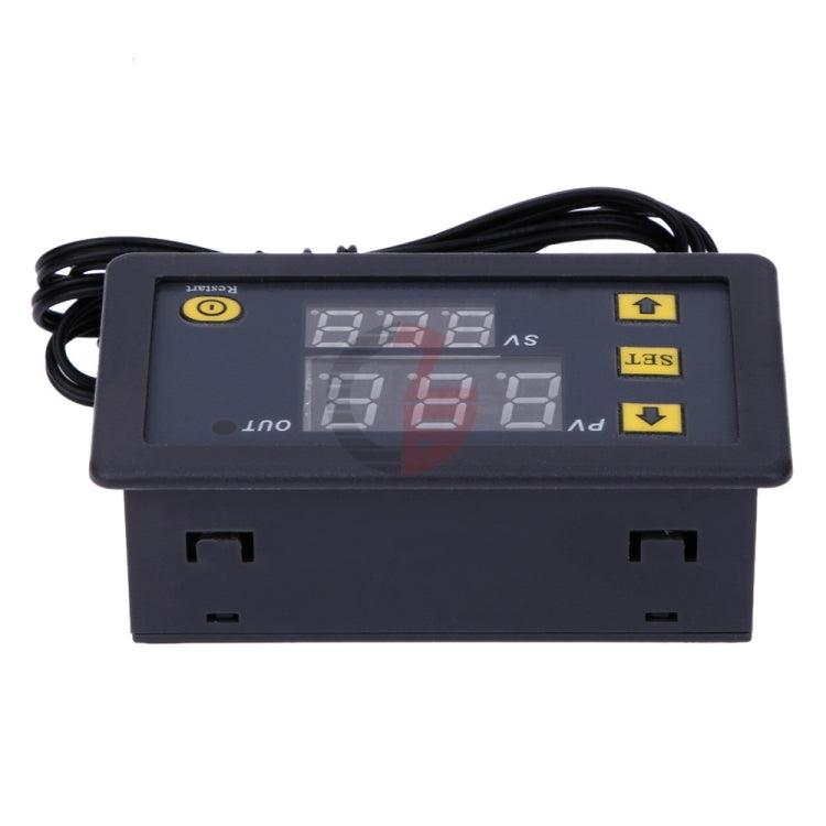 High-precision Microcomputer Intelligent Digital Display Switch Thermostat, Style:24V Power Supply