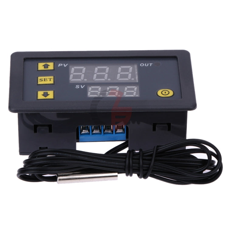 High-precision Microcomputer Intelligent Digital Display Switch Thermostat, Style:24V Power Supply