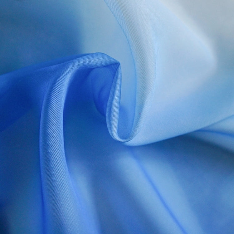 Tulle Transparent Gradient Color Velvet Linen Half Shade Living Room Bedroom Kitchen Home Curtain Decoration