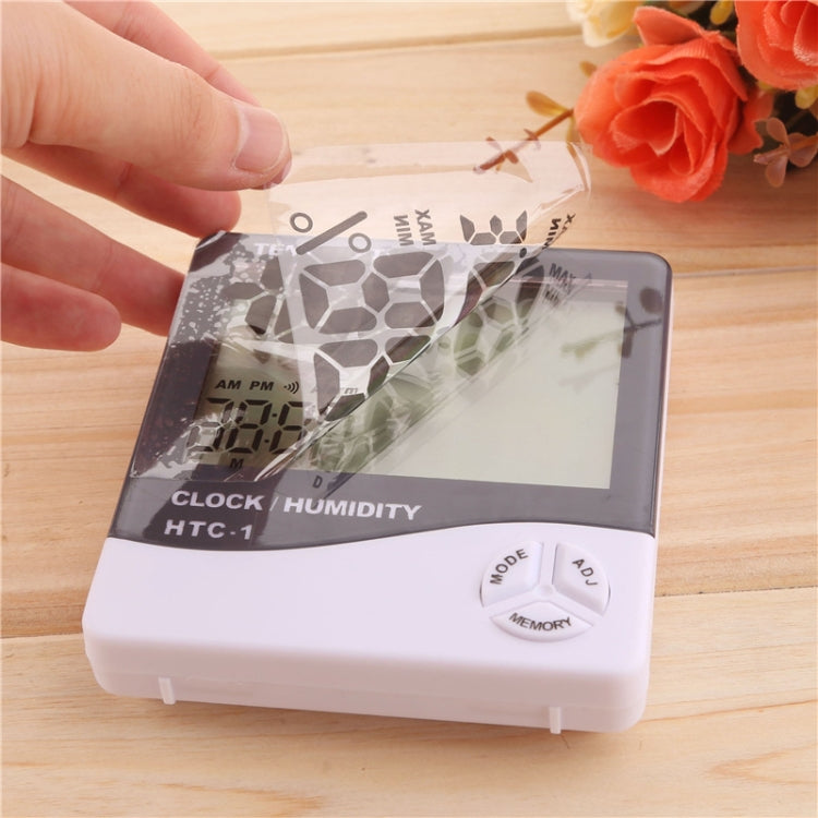 Indoor Outdoor Humidity Meter Digital Thermometer Hygrometer Electronic LCD Weather Station(WHITE)